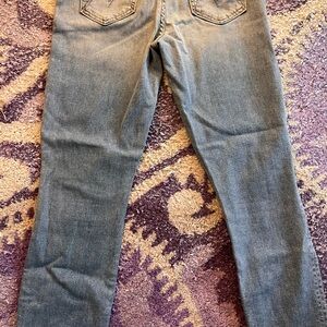 Vintage Mother Denim High Waisted Looker, Cheetah detail on back